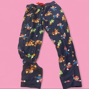 Kids Cartoon Character Pajama Pants - Blue